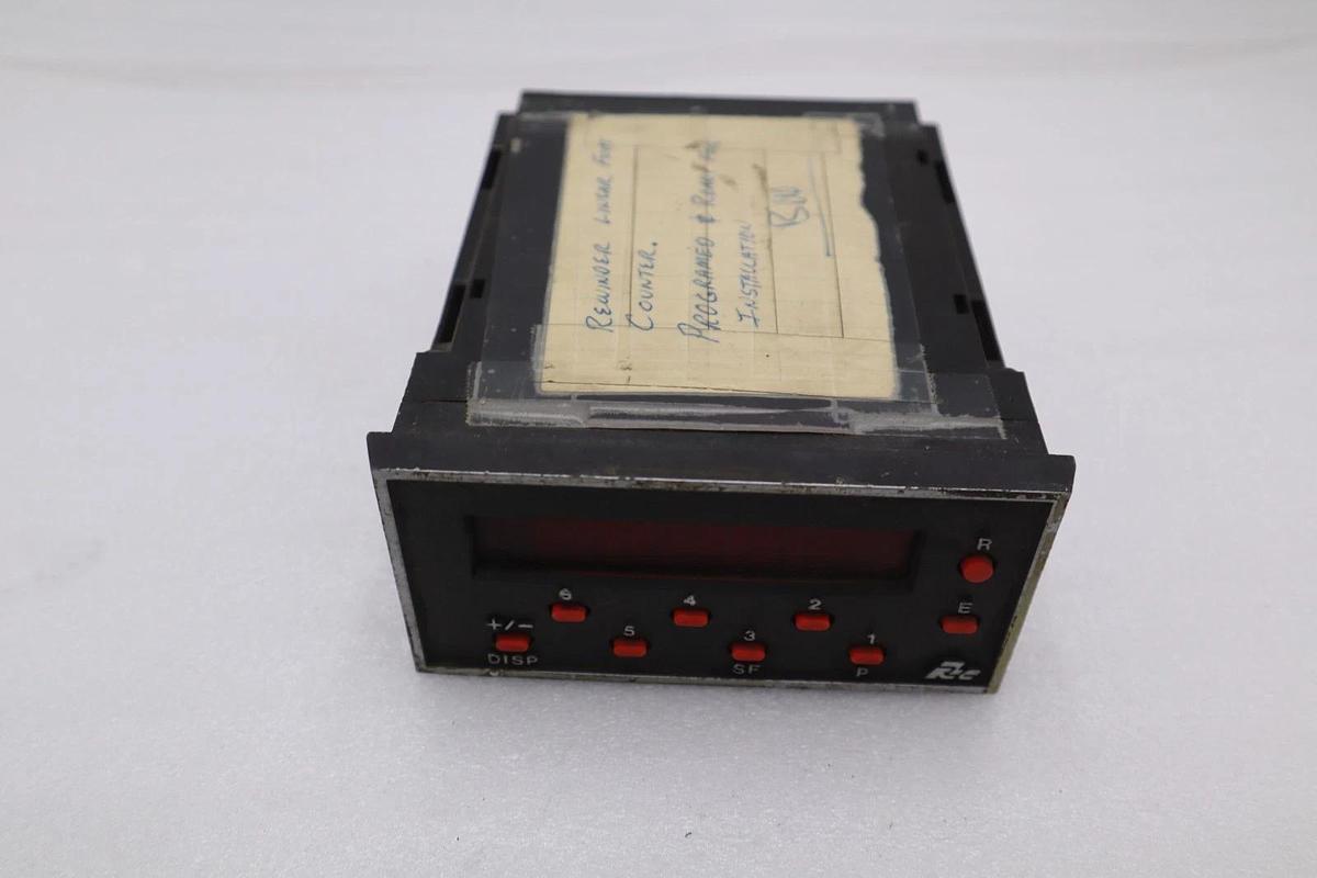 Used Red Lion Controls GEM 1 6 Digit Digital Counter STOCK L209CC