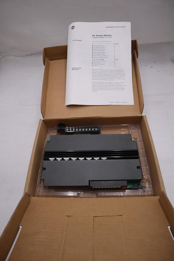 Used NEW OPEN BOX AB Allen-Bradley 17710A Series B AC Output Module STOCK GF825