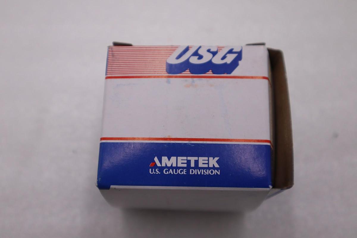 NEW USG Ametek 163273 Air Gauge 100 PSI 1/4 NPT STOCK H883A