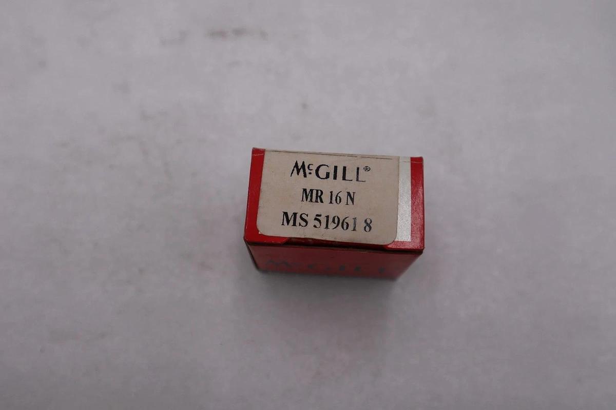 Used LOT OF 3 - MCGILL MR16N/ MR 16 N NEEDLE ROLLER  BEARING STOCK H351A