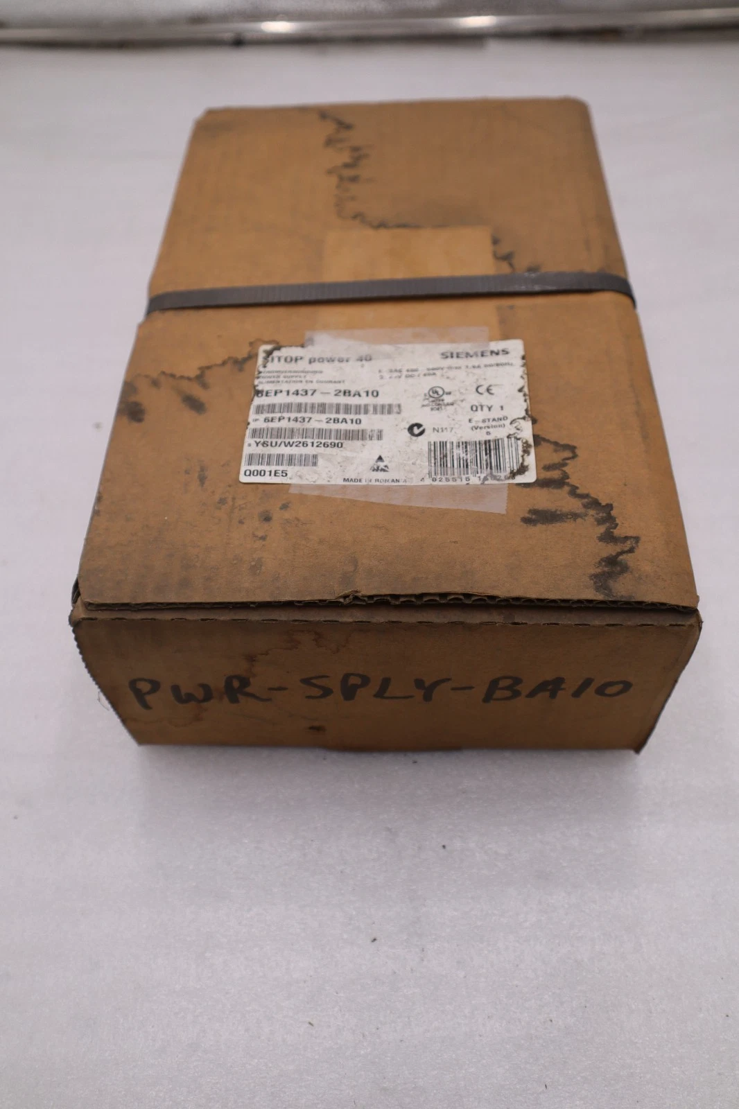 Used SIEMENS 6EP1437-2BA10 400-500V 1.9A NSNP - STOCK GF311