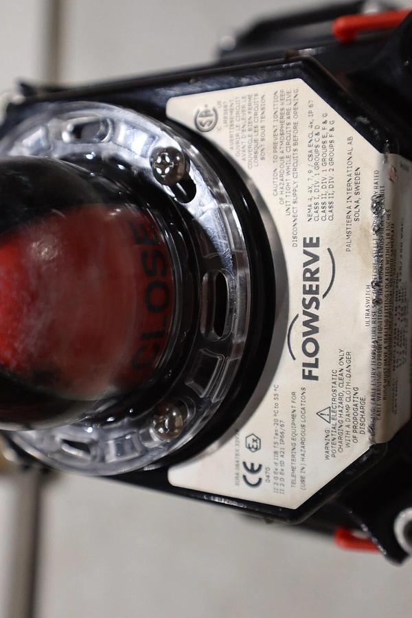 Used Flowserve Automax NXCLU2M1-18-00200 Positioner Actuator Ball Valve STOCK 5007A