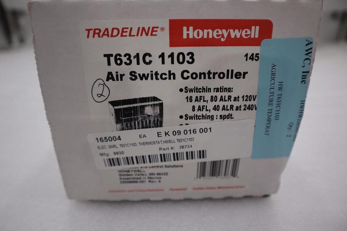 NEW IN BOX Honeywell T631C1103 Agricultural Temperature Controller STOCK G260