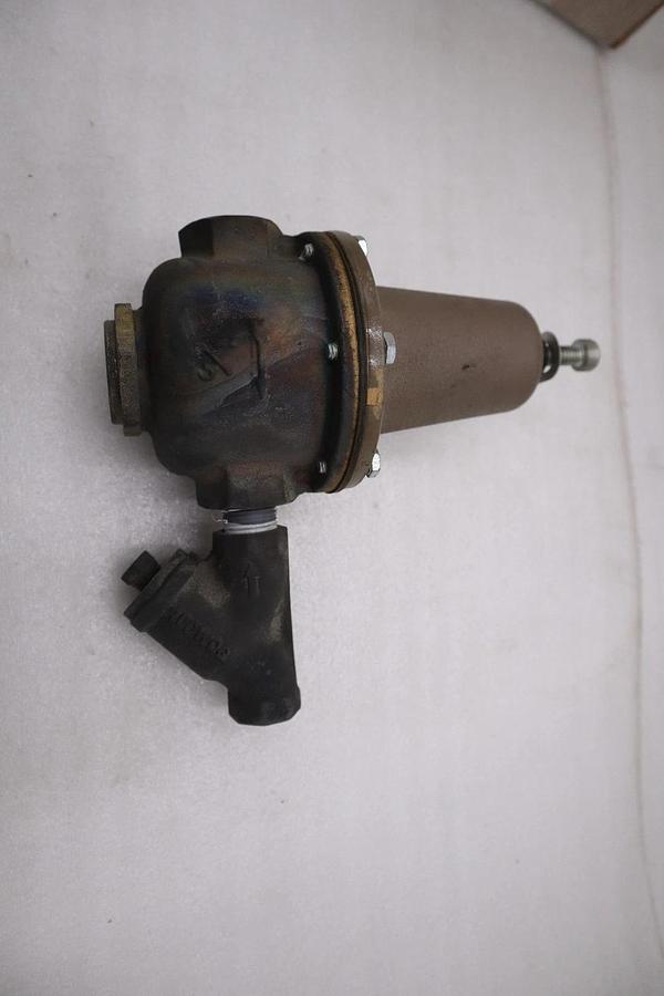 Used WATTS LF223-HP 1/2" RANGE 50-145 PSI PRESSURE VALVE - STOCK GF481