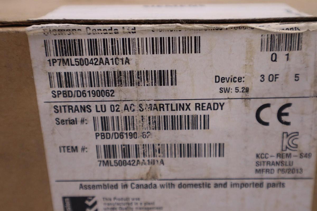 SIEMENS 7ML5-004-2AA10-1A / 7ML50042AA101A NEW IN BOX STOCK H397