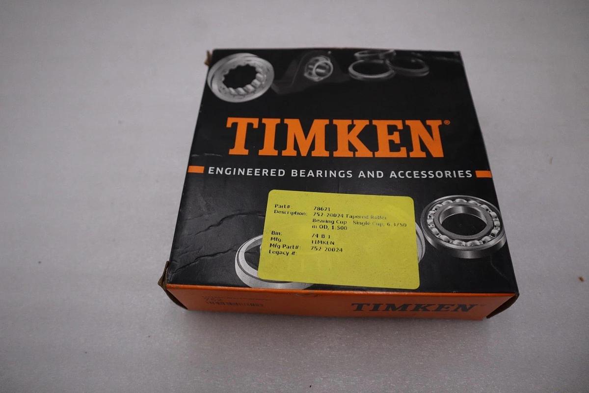 752 - TIMKEN - 752-20024  - NEW IN BOX - STOCK 3148CC