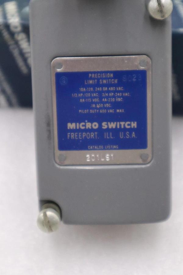 Used Micro Switch 201LS1 Limit Switch NEW IN BOX STOCK H1122A