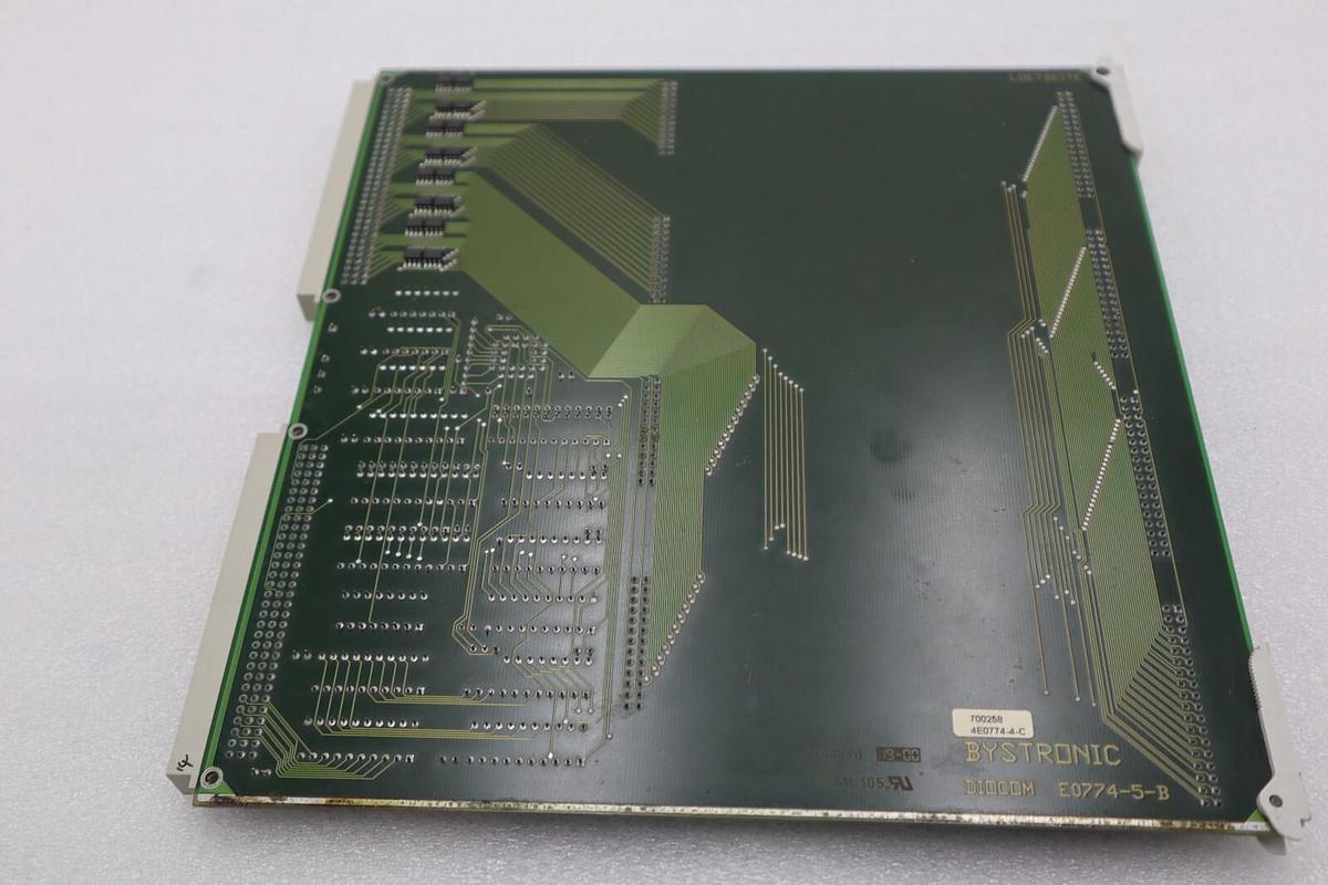 Used BYSTRONIC DIOCOM E0774-5-B CIRCUIT BOARD STOCK 5060