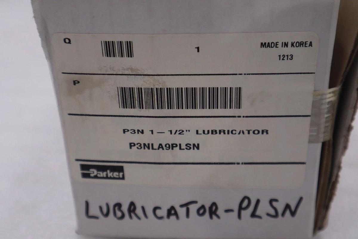 PARKER PNEUMATIC AIR LINE HI-FLOW MIST LUBRICATOR P3N LA 9PLSN STK GF322