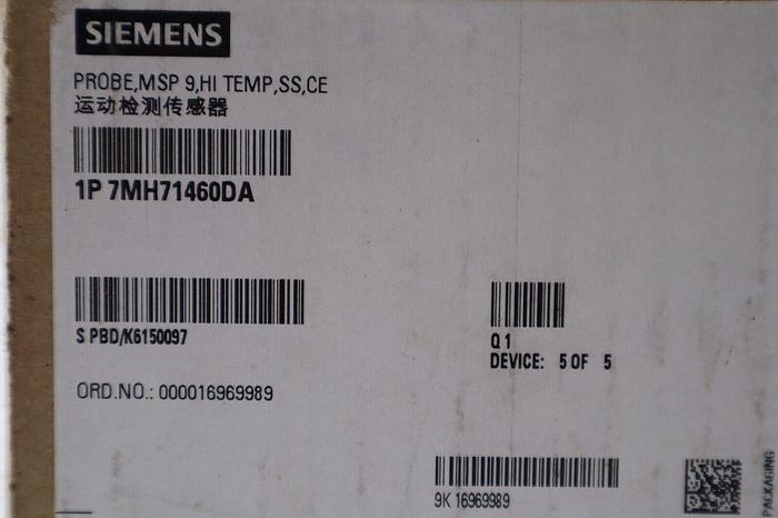 NEW SIEMENS 1P 7MH7146-0DA PROBE MSP 9 HI TEMP 7MH7146-0DA MILLTRONICS STK 3704