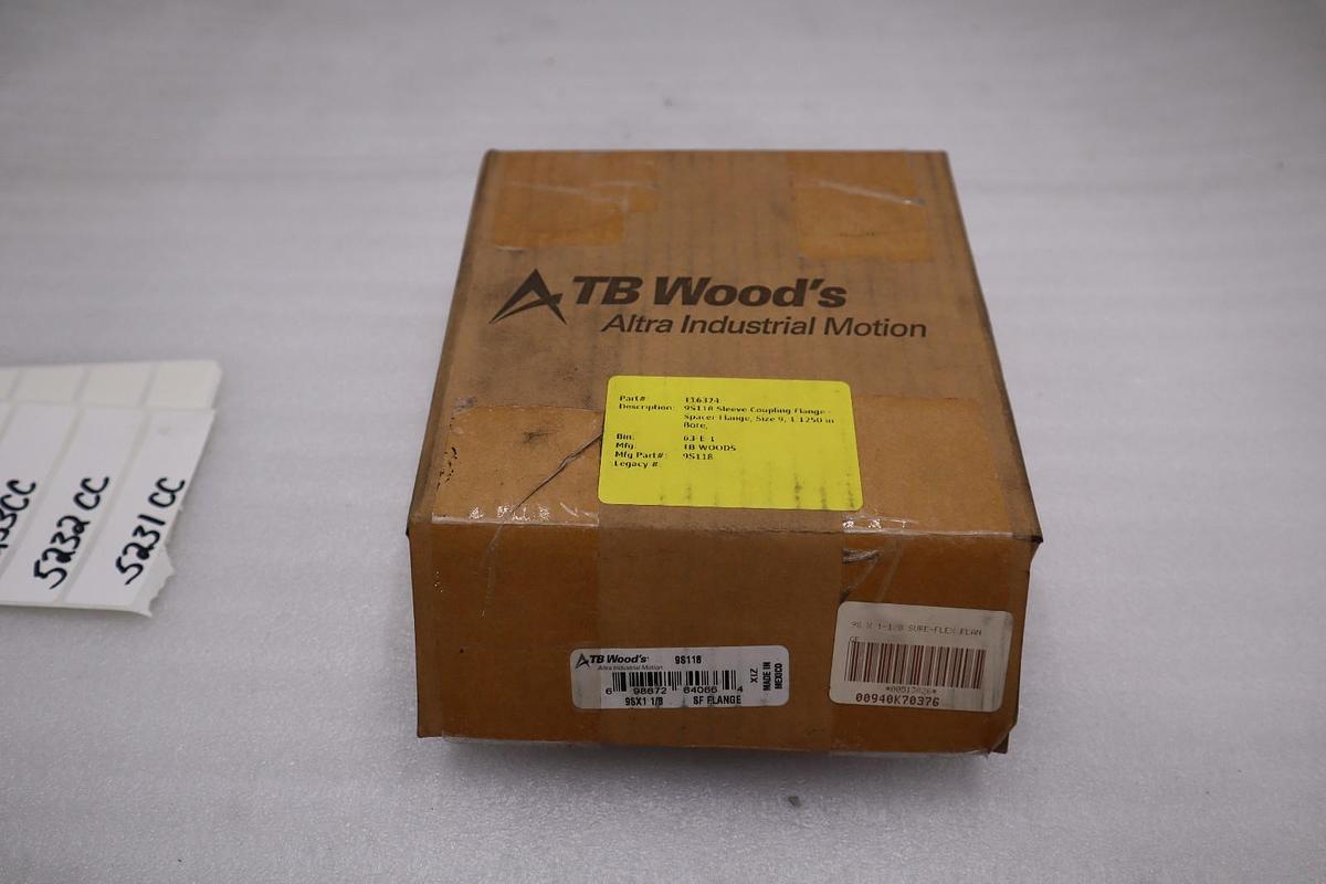 TB Wood's 9SX1-1/8 / 9S118 SF Flange - STOCK 5226CC