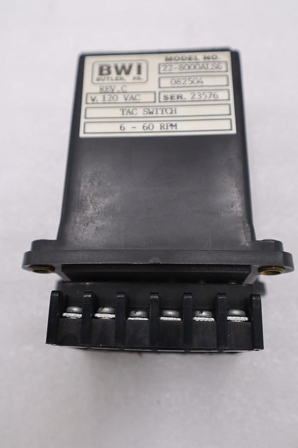 Used NEW OPEN BOX BWI Eagle Tac Switch 22-8000 ALS-6 STK H946A