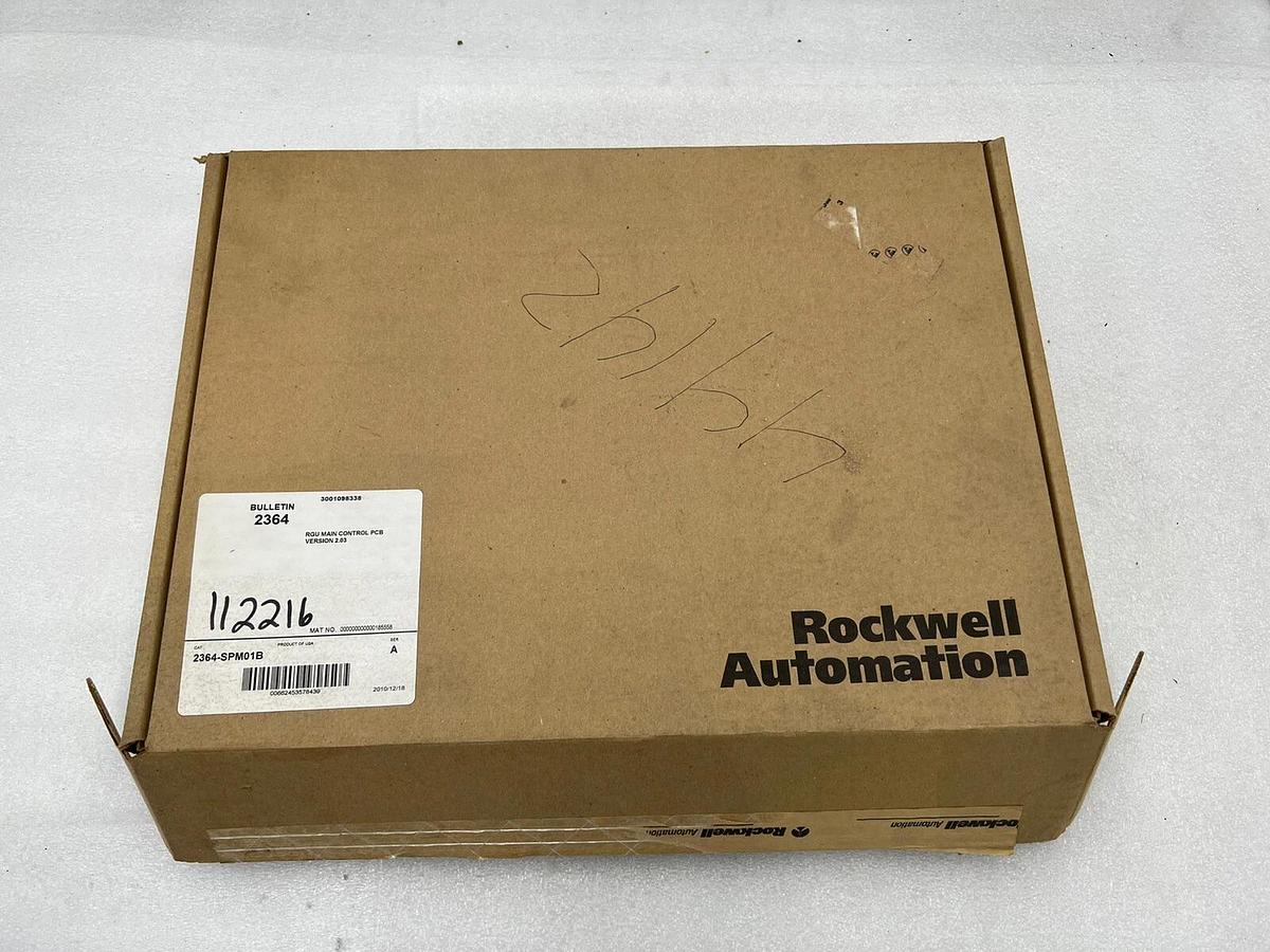 ALLEN BRADLEY AB DRIVE SYSTEMS 2364 2364-SPM01B SER A RGU MAIN CONTROL STK 3009