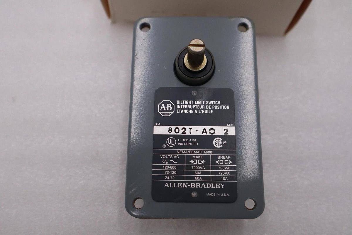 Used Allen-Bradley 802T-AO 802T-A0 Rotary Gear Limit Switch NEW IN BOX STOCK H657A