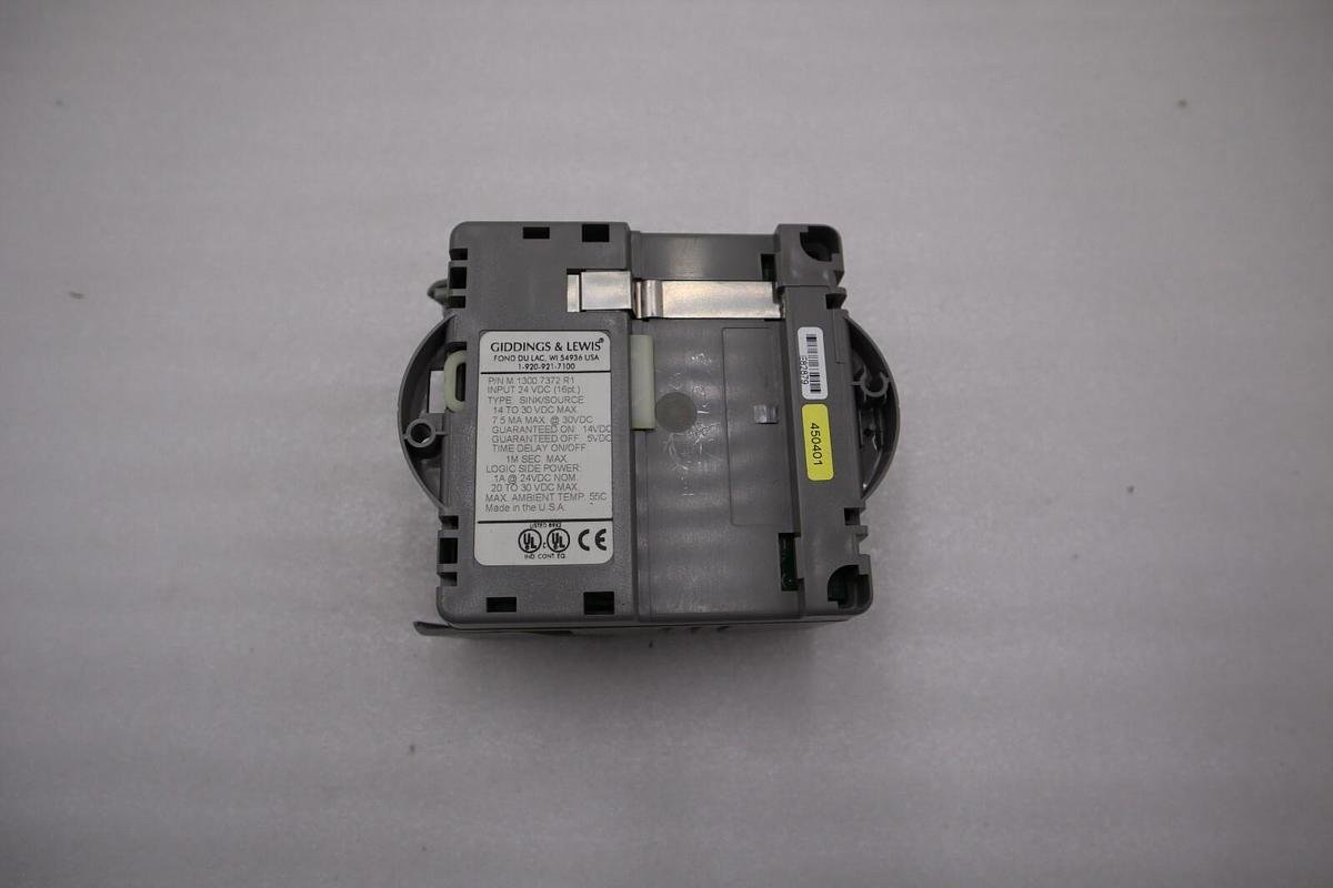 Used Giddings & Lewis M.1300.7372 R1 Input Module 24VDC SINK/SOURCE STOCK 5185A