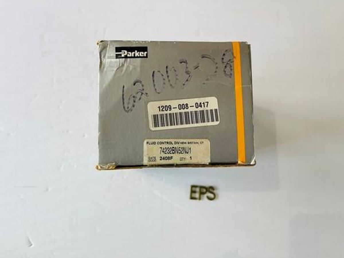 Parker Fluid Control DIV Skinner Valve 3/4" 74232BN52NJ1 #K-1449