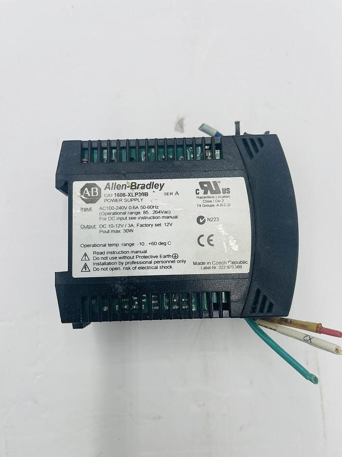 Used Allen Bradley 1606-XLP30E Power Supply 24-28V 30W Input 100-240V #K-779