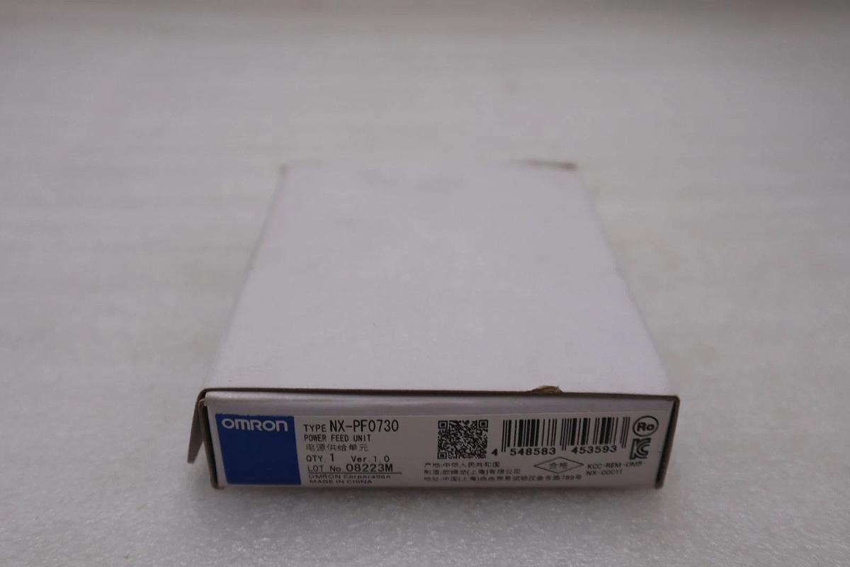 Used OMRON NX-PF0730 POWER FEED UNIT - NEW SEALED - STOCK GF571A