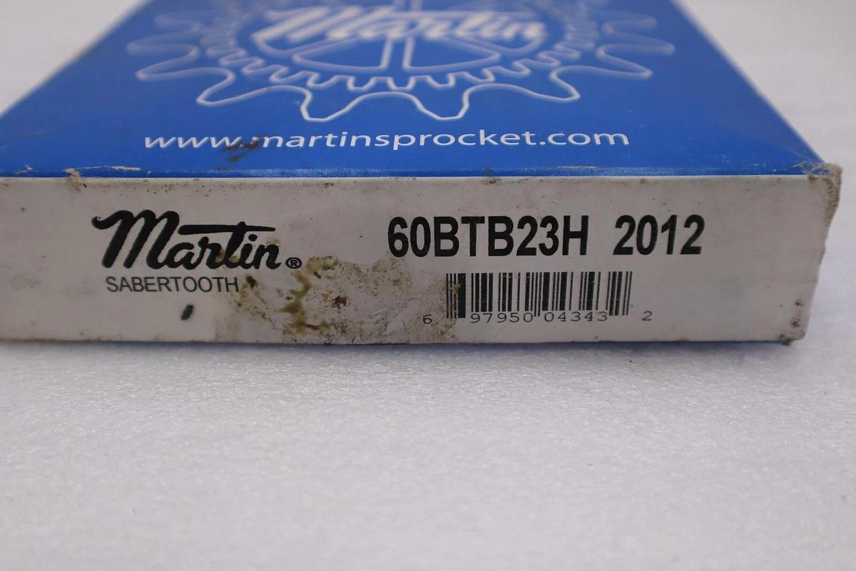 Used NEW MARTIN 60BTB23H 2012 SABERTOOTH SPROCKET STOCK H338A