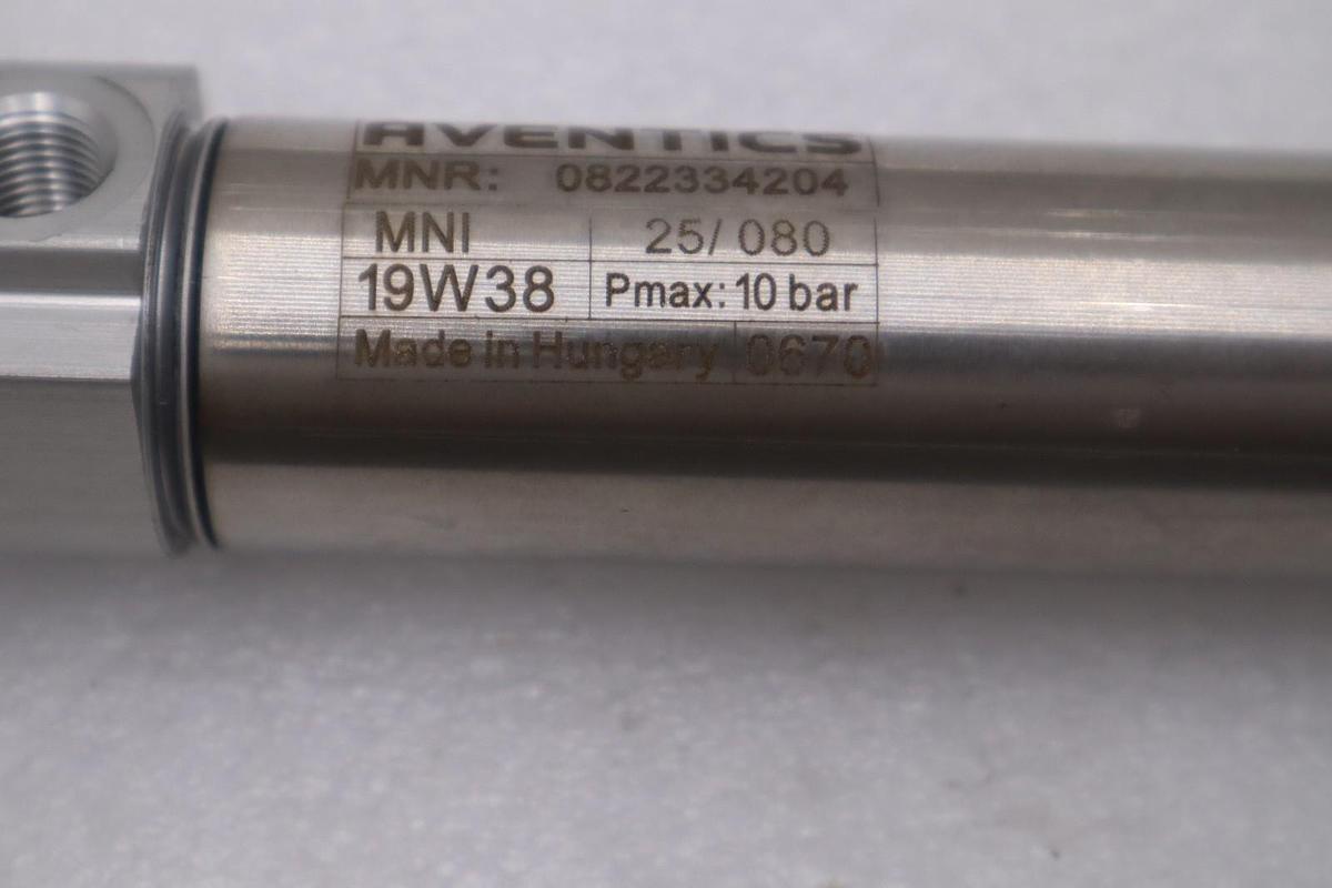 Used Aventics 0822334204 Mini Cylinder Series MNI STOCK H1273A