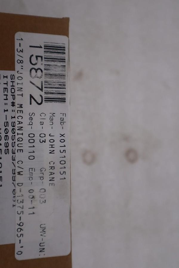 John Crane FSD3000/ D-1375-965-"0" 1-3/8" Spring Seal Assembly - STOCK GF475A