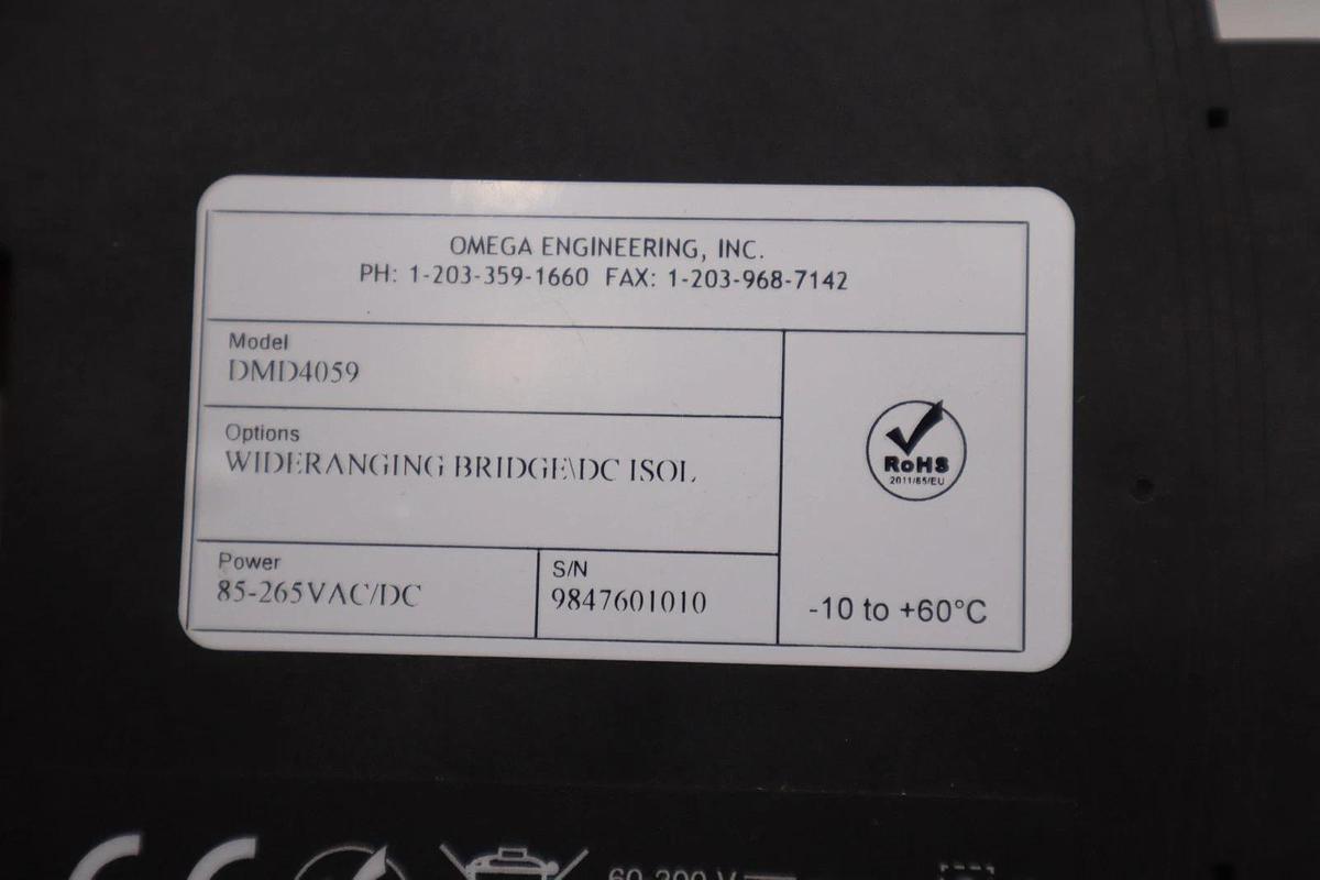 Used OMEGA ENGINEERING DMD4059 TRANSMITTER - NEW - STOCK GF99A