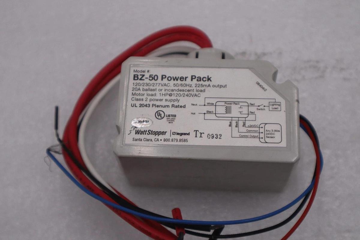 NEW OPEN BOX WattStopper BZ-50 Power Pack STOCK G90B
