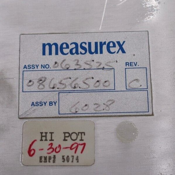 Used HONEYWELL MEASUREX 08656500 POWER SUPPLY MODULE REV C 240 V #L-377