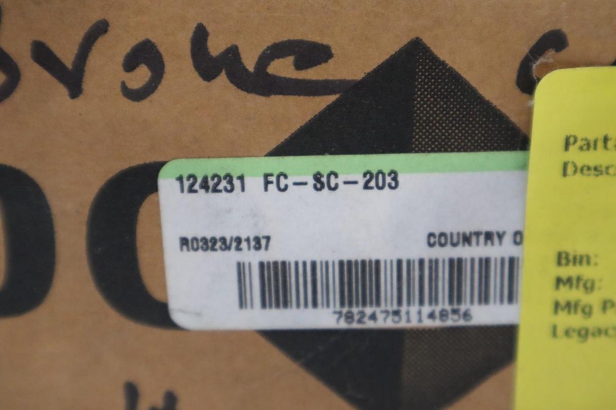 NEW DODGE 124231 FC-SC-203 FLANGE BALL BEARING - STOCK 1670CC