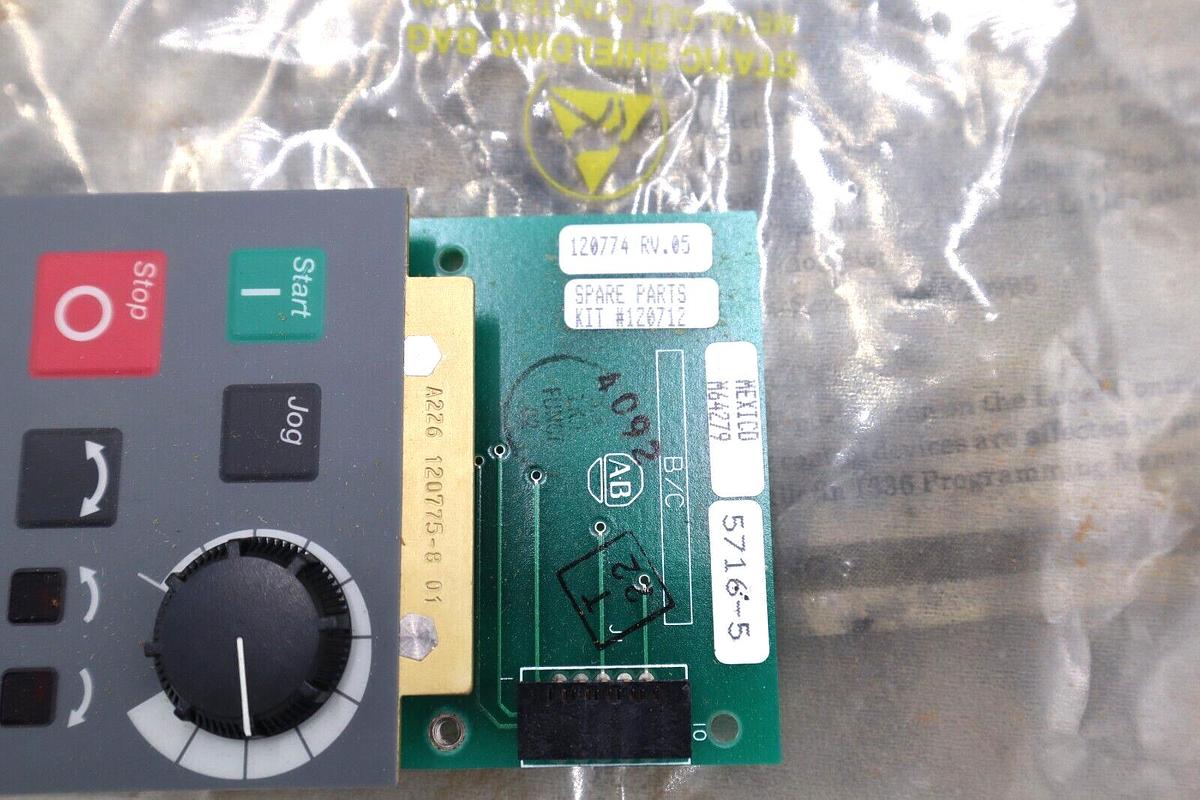 Used Allen Bradley 135466 Operator Keypad Panel Board #2346