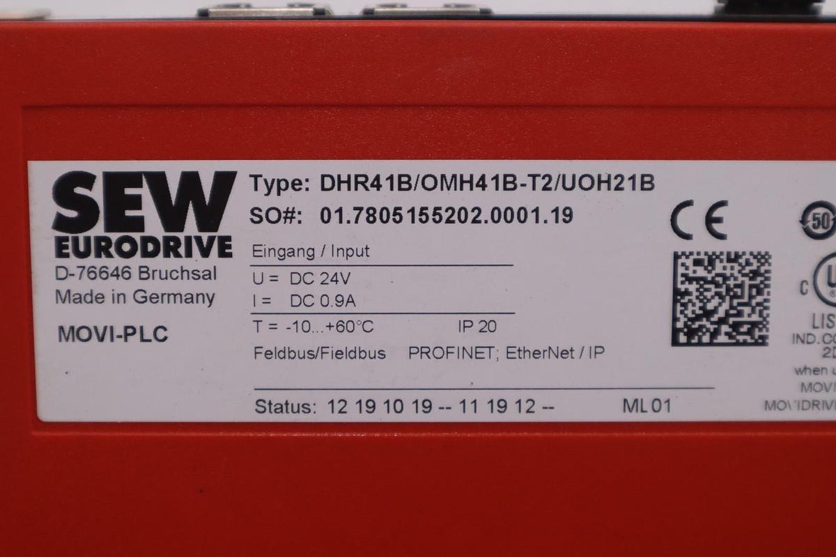 Used SEW Eurodrive DHR41B/OMH41B-T2/UOH21B MOVI-PLC STOCK H-785C