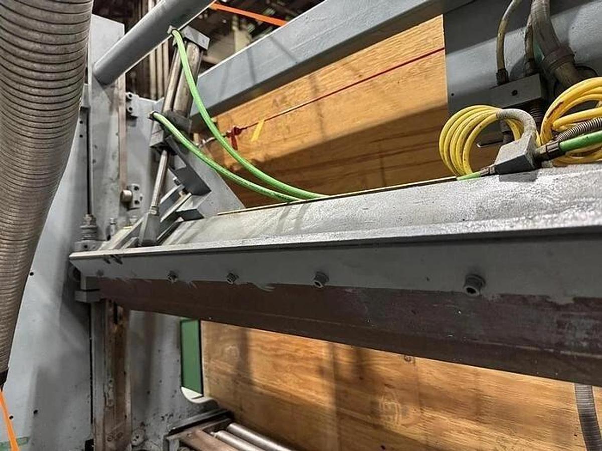 Used 72" DUSENBERY 613 COUNTER ROLL SLITTER REWINDER