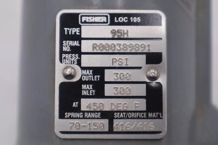 Fisher Pressure Regulator TYPE 95H R000389891 300 PSI STOCK 4617