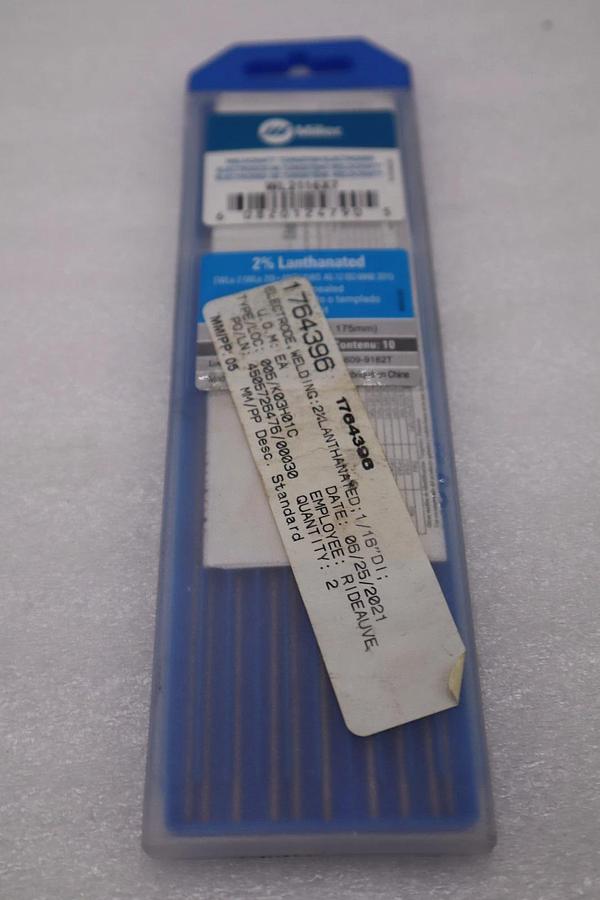 NEW Miller Weldcraft Tungsten Electrodes STOCK H1232A