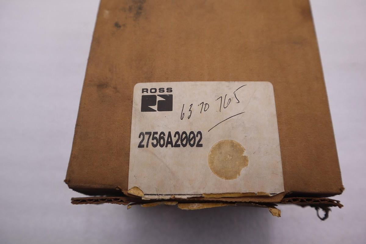 ROSS AIR VALVE 4WAY 2756A2002 STOCK B-751