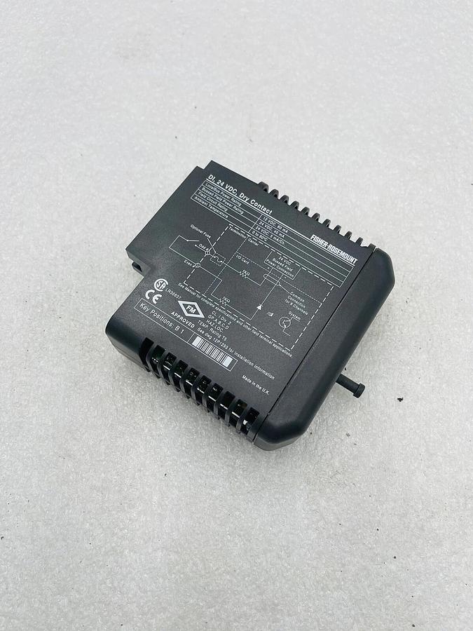 Used EMERSON DELTAV KJ3001X1-BB1 DI 8 CH 24VDC DRY CONTACT #K-2635