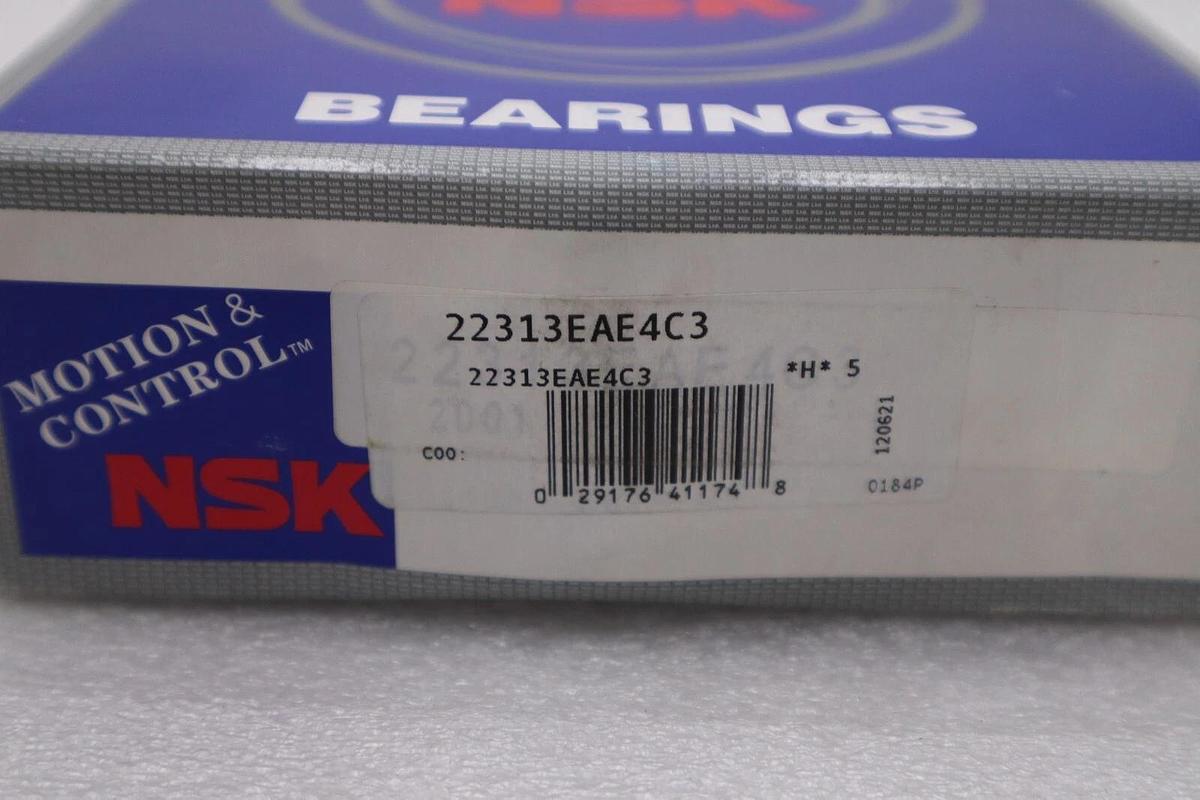 Used NEW NSK 22313EAE4C3 ROLLER BEARING STOCK B-3015