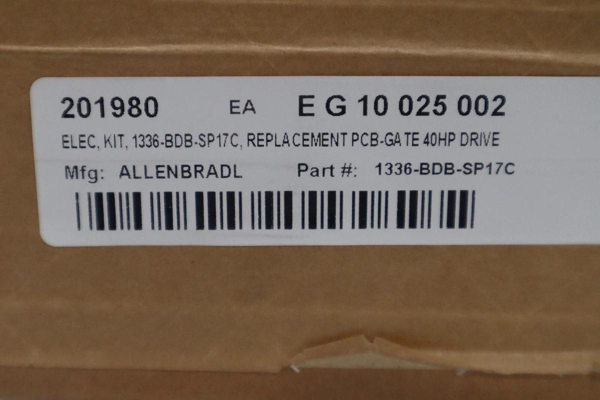 Used NEW AB ALLEN-BRADLEY 1336-BDB-SP17C 40HP Gate Drive 1336STGF 460V STOCK G89