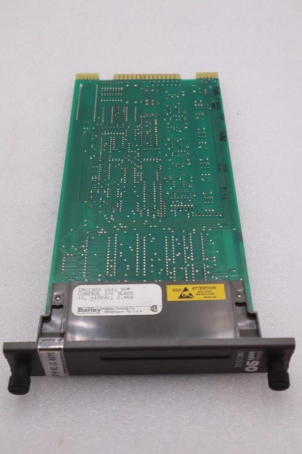 Used Bailey IMCIS02 infi 90 Controller I/O Slave 2.4VA SADR 37 3A-6-2 Stock #K-1632