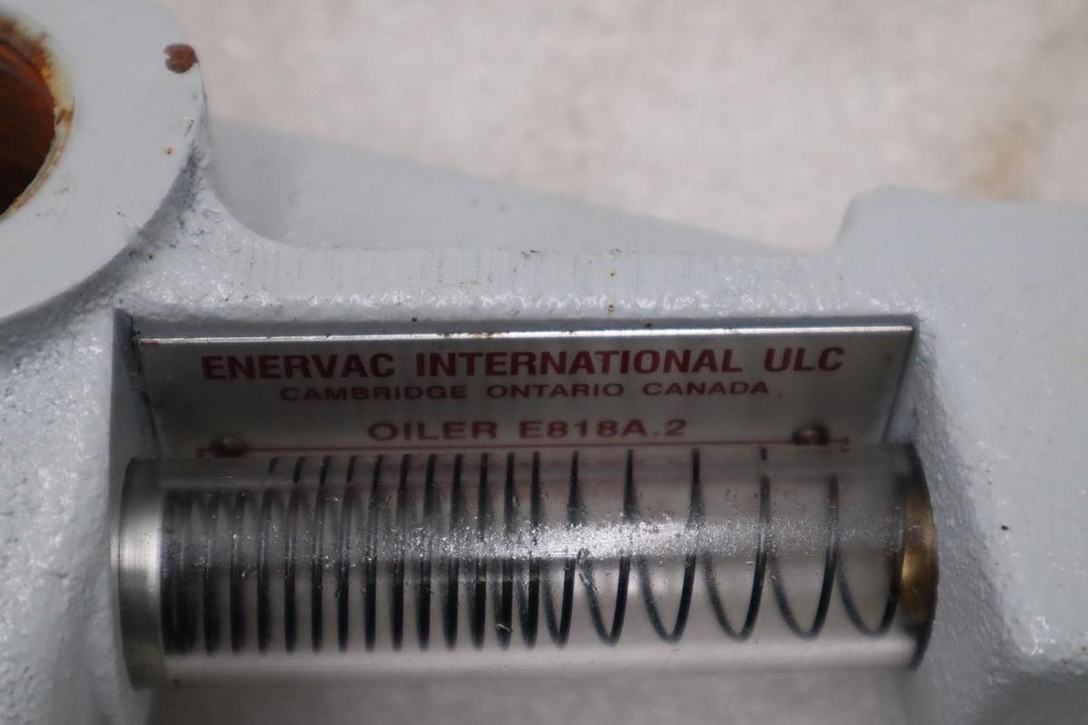 Used ENERVAC OILER E818A2B STOCK #3391B