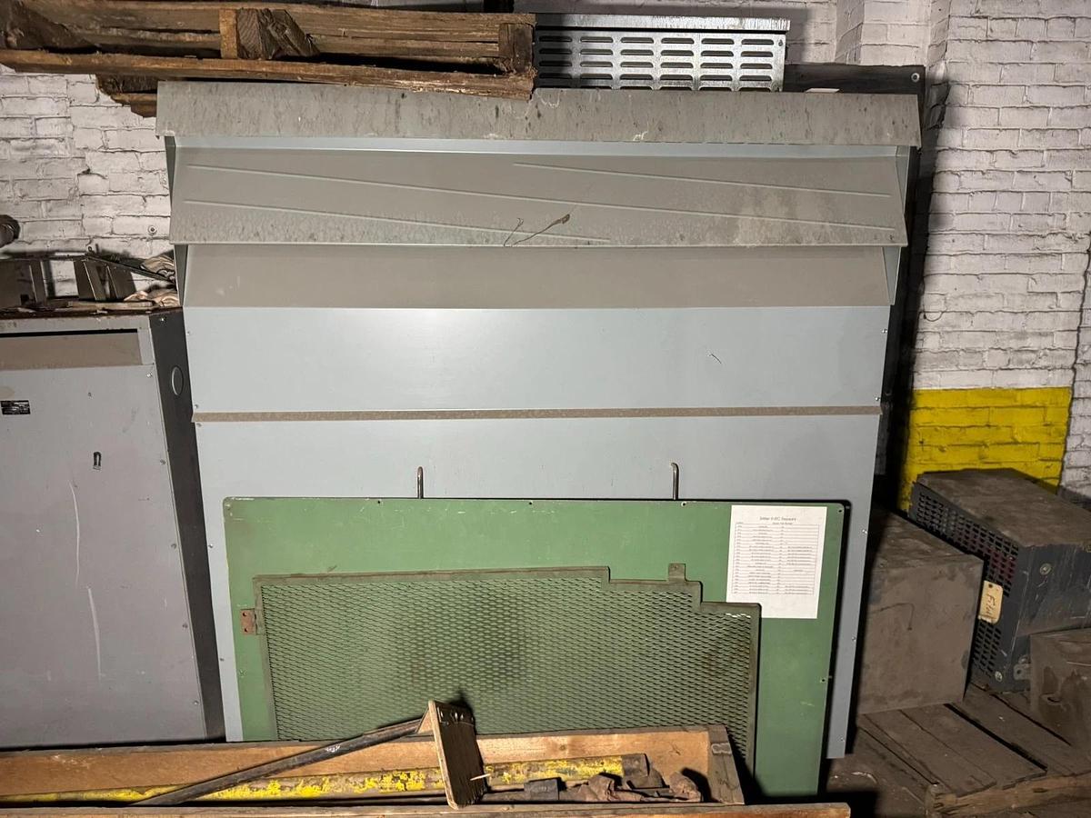 Used 660 kVA HPS Hammond 198884 Transformer 600V / 600Y/346V COPPER WINDINGS