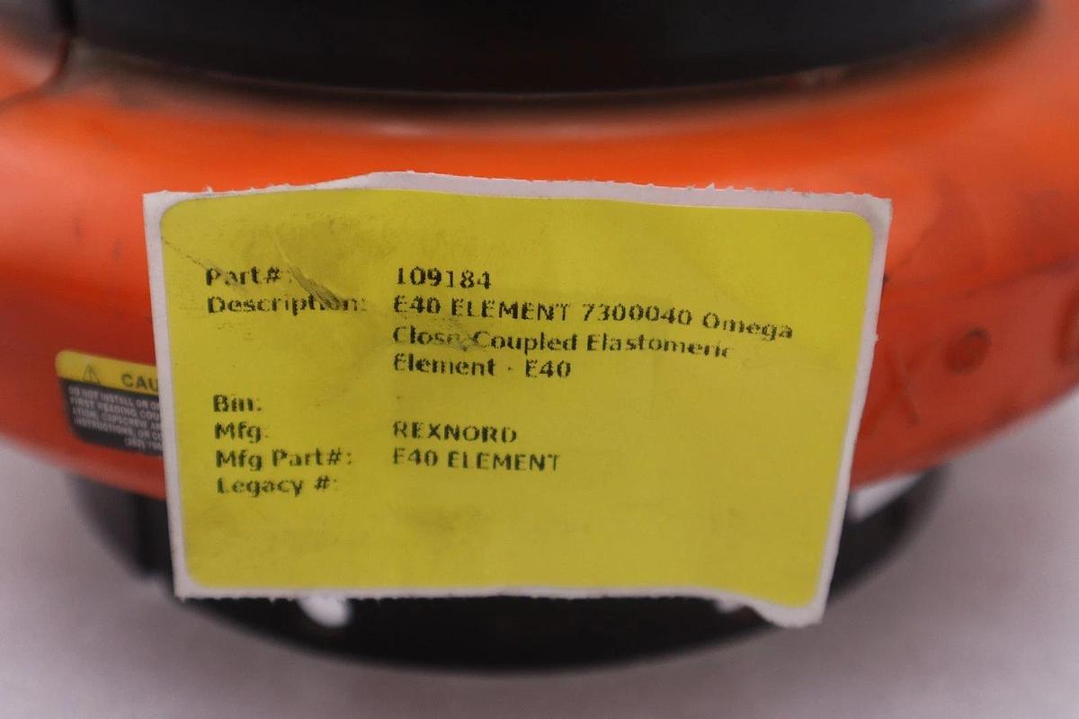 Rexnord  Omega Element E40 Flexible Elastomeric Coupler , 7300040 New #CC74