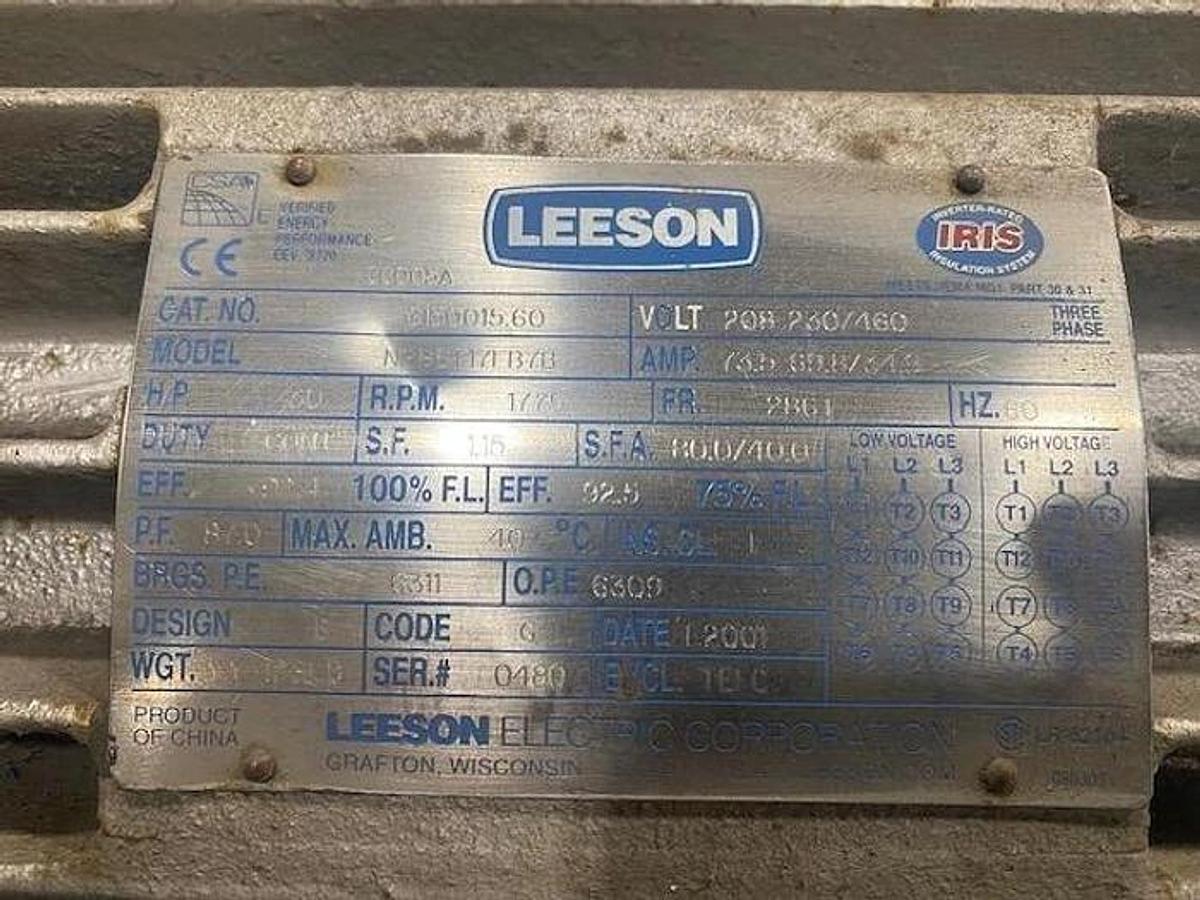 Used 63" BALEMASTER MODEL 1440 HORIZONTAL SHREDDER 30 HP