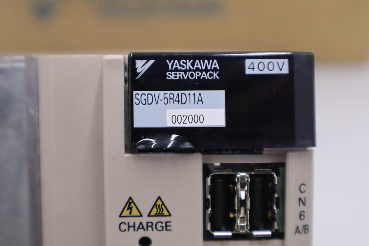 Used YASKAWA ELECTRIC SGDV-5R4D11A002000 SERVO DRIVE NEW IN BOX STOCK H134