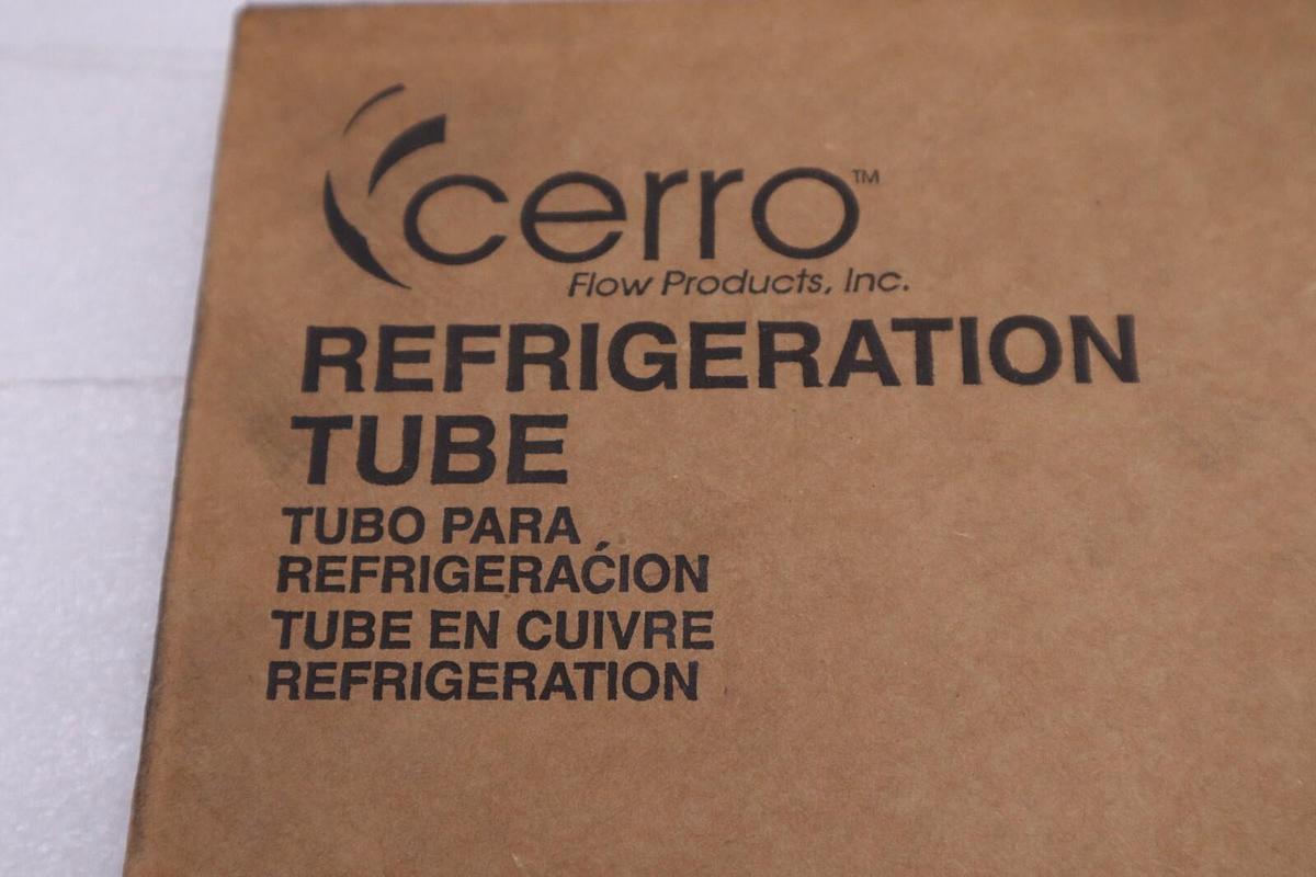 NEW IN BOX Cerro 1/8” Copper Refrigeration Tubing 50' STOCK H303