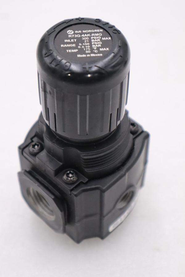 Used Norgren R73G-4AK-RMG/ R73G4AKRMG Pressure Regulator - NEW NO BOX - STOCK H1503