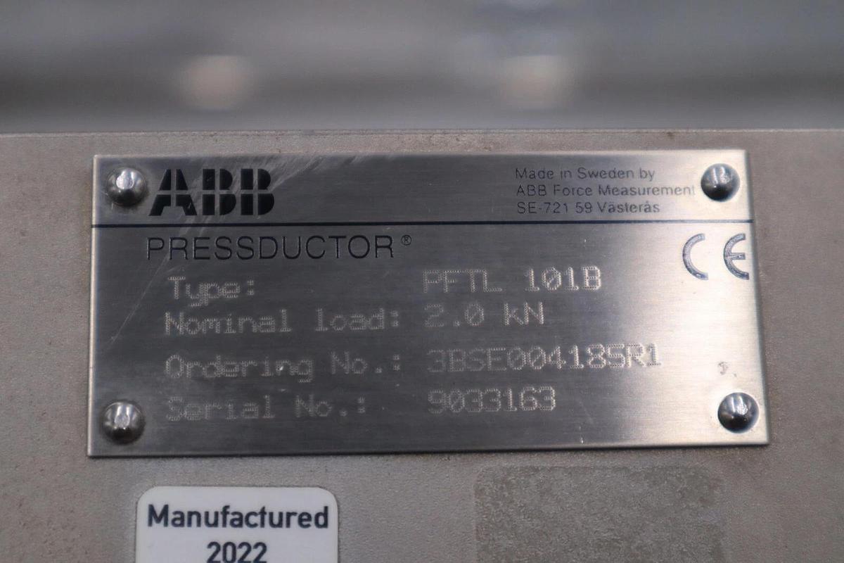 Used NEW ABB PFTL101B/ PFTL 101B Pillow Block Load Cell 2.0 KN STOCK GS21