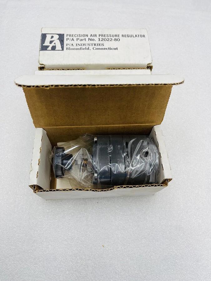 NEW P/A INDUSTRIES PNEUMATIC PRESSURE REGULATOR 12022-80 - LOT OF 3 STK 2326