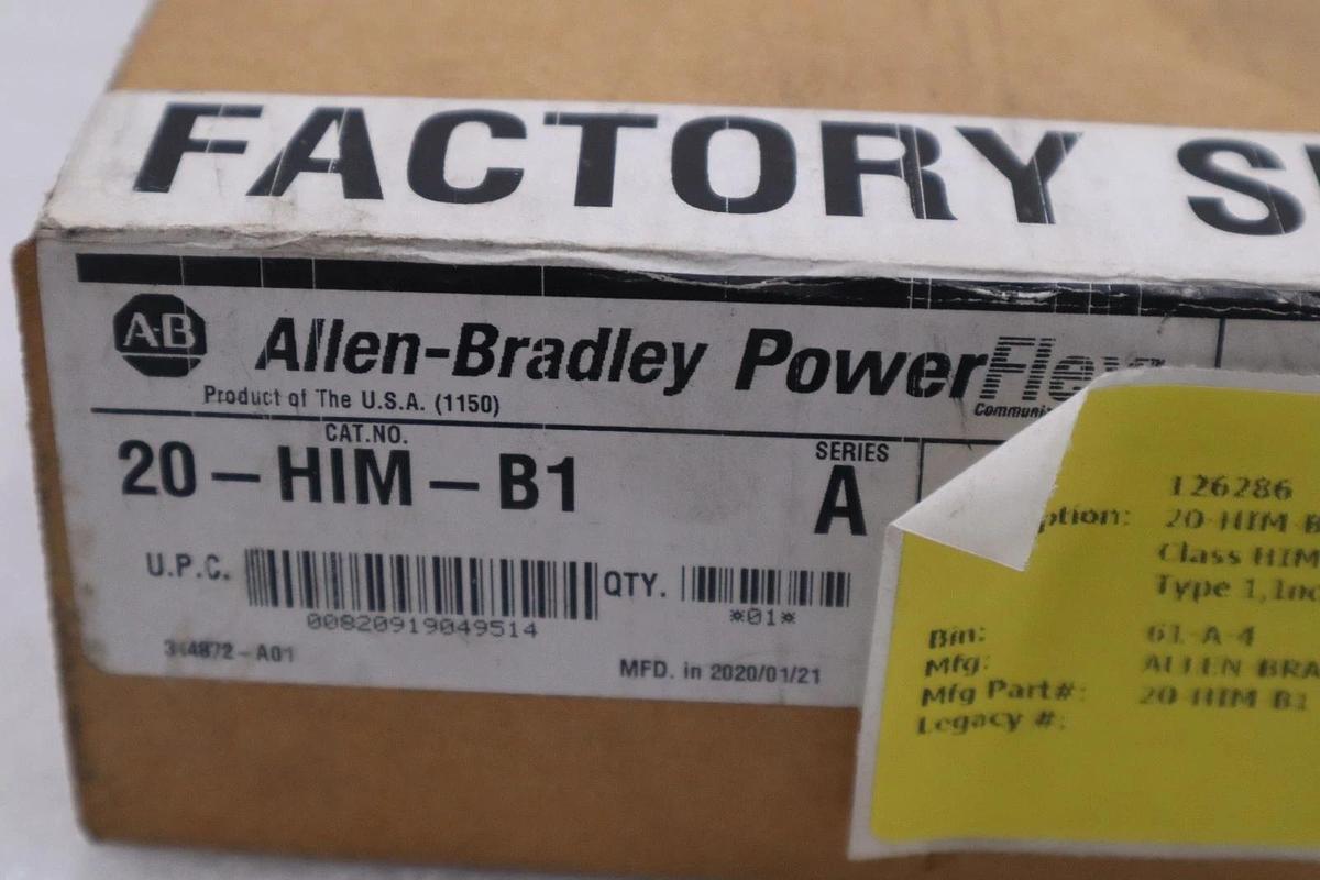 Used NEW Open Box Allen Bradley 20-HIM-B1 Series A - STOCK 5235CC
