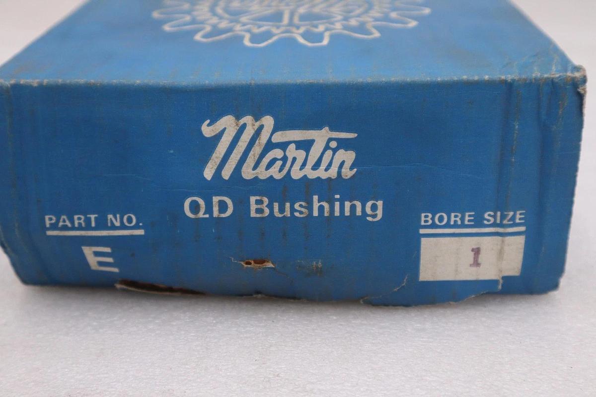 NEW IN BOX MARTIN QD BUSHING BORE SIZE 1' E STOCK GF606